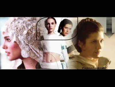 Montage - Padmé et Leia