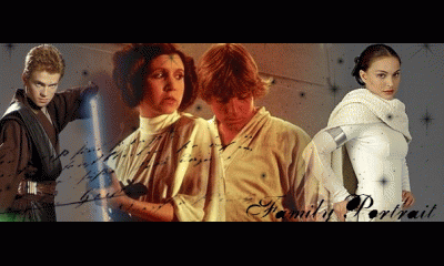 Montage - Famille Skywalker