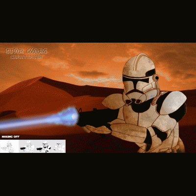 Clone Trooper Desert